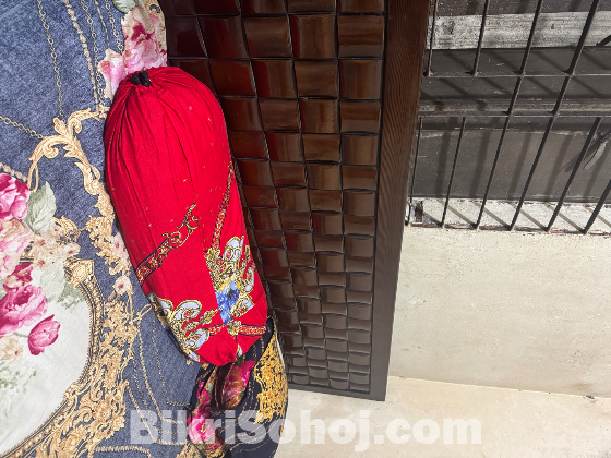 Strong Wooden Bed for Sale – Good Condition